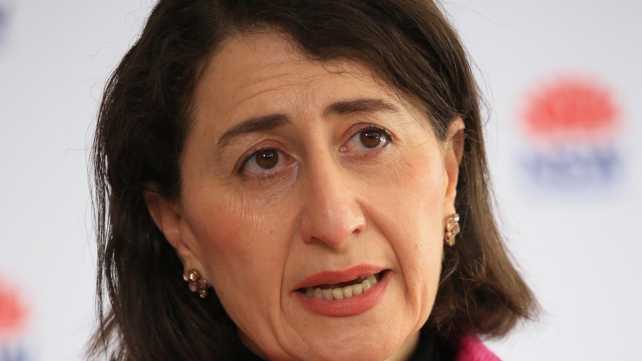 NSW Premier Gladys Berejiklian announced some new measures. Picture: Christian Gilles / NCA NewsWire