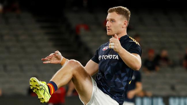 Adelaide’s Rory Laird was the topscoring player in KFC SuperCoach in 2022, averaging 127 points per game. Picture: Dylan Burns/AFL Photos via Getty Images