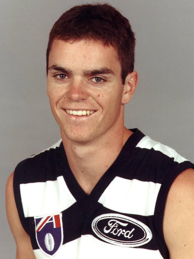 Matthew Scarlett in his 1998 debut season. Picture: Sporting Pix 