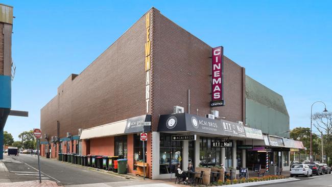 Croydon Cinemas, owned by the Gershov Family since it opened in 1977, is up for sale on Hewish Rd, Croydon. Picture: Supplied.