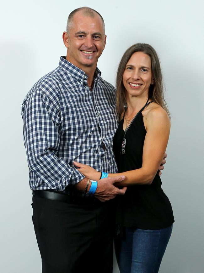 Christian and Kathryn Brown. Picture: AAP/David Clark