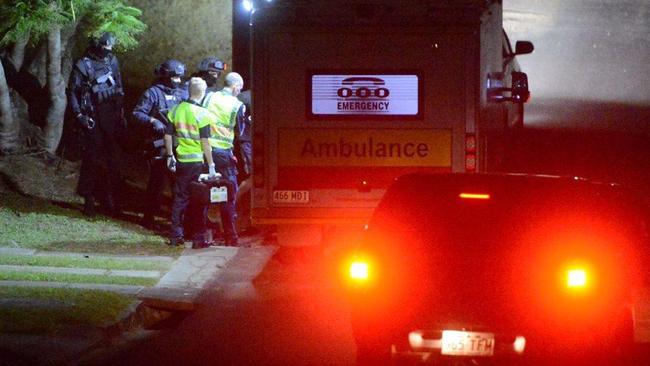 This photo was taken in Lawrence Street in 2015, when a siege took place in connection with an attempted murder. Lawrence Street is one of Gympie's crime hot spots.