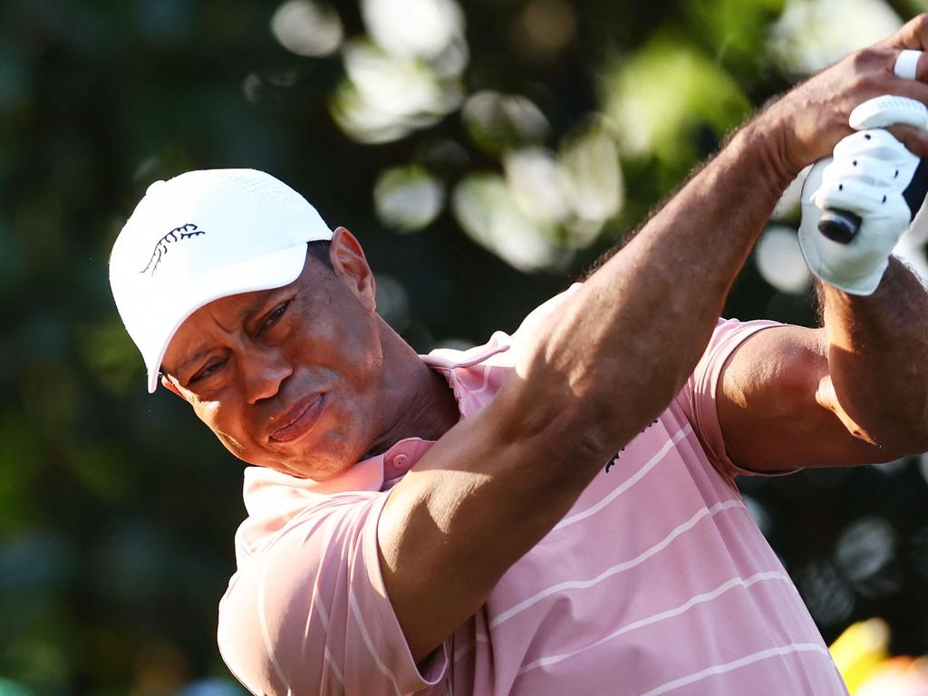 Tiger Woods is chasing history at the 2024 Masters Tournament. Picture: Getty Images