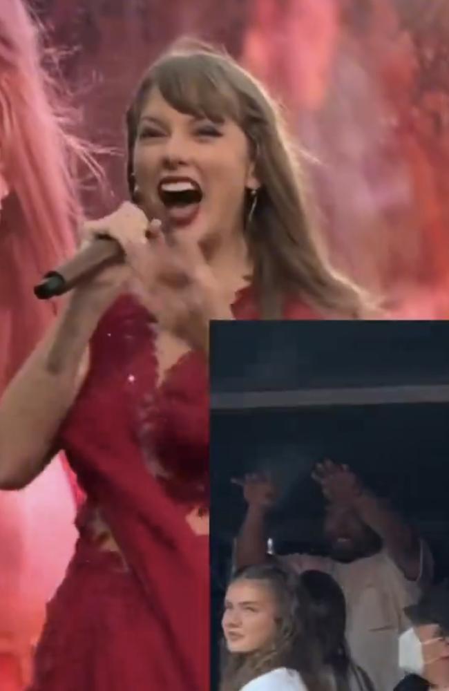 Travis Kelce surprised Taylor Swift during her Eras Tour show in Dublin.