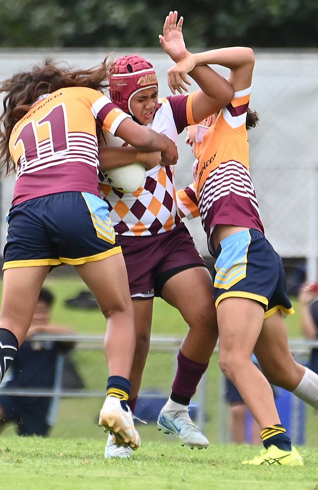 BBOB (Year 7): Keebra Park Vs Mabel Park Schoolboy rugby league grand final Tuesday August 20, 2024. Picture, John Gass