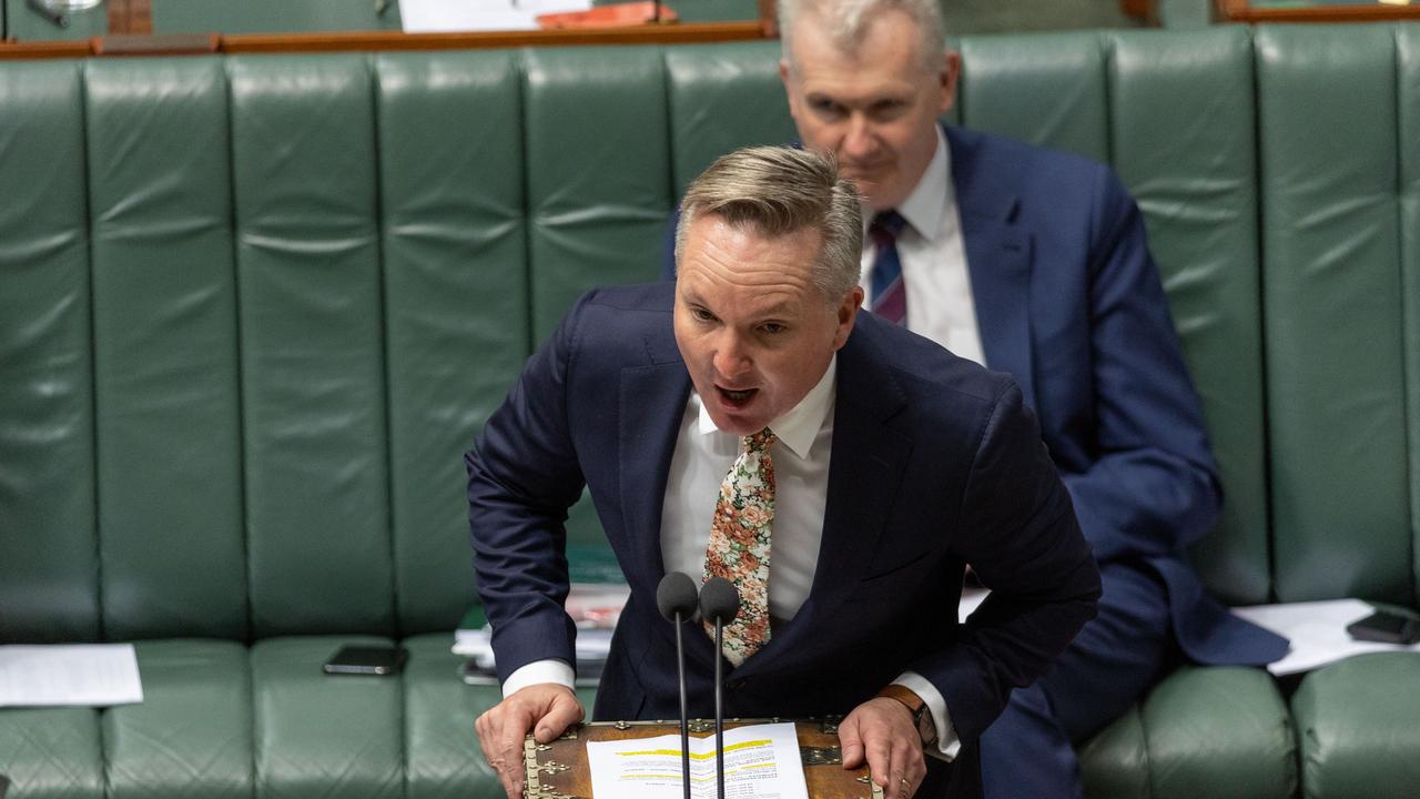 The Victorian said he wanted to see what Chris Bowen had to say during question time. Picture: NCA NewsWire / Gary Ramage