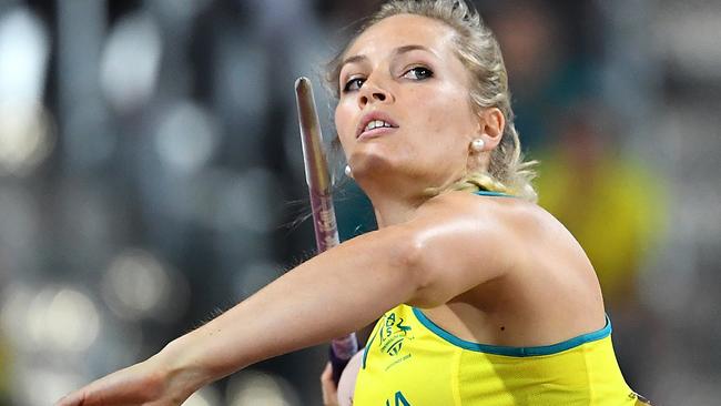 Kelsey-Lee Barber looks Australia’s best medal hope.