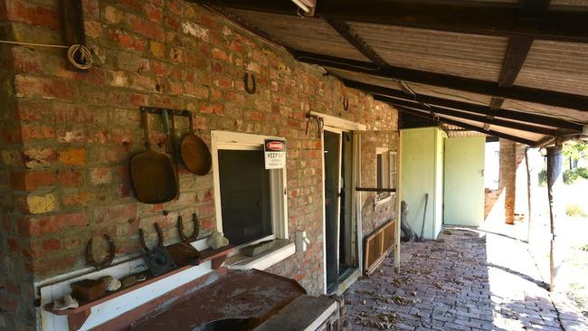 One of the two houses on Poole Island.