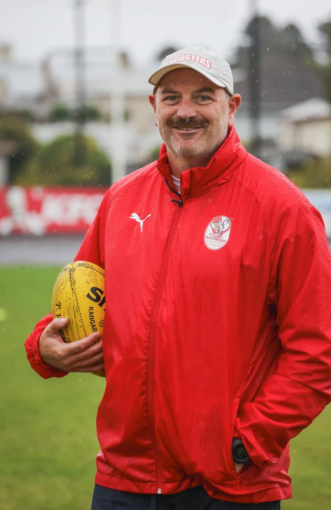 South Warrnambool senior coach Matt Battistello. Picture: Nicole Cleary