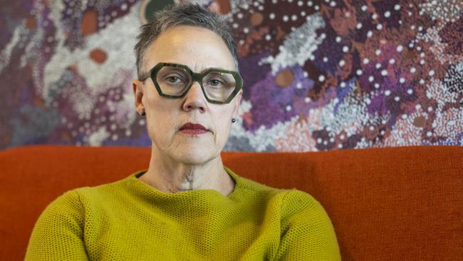 Indigenous artist, curator and writer Professor Brenda Croft. Picture: Martin Ollman