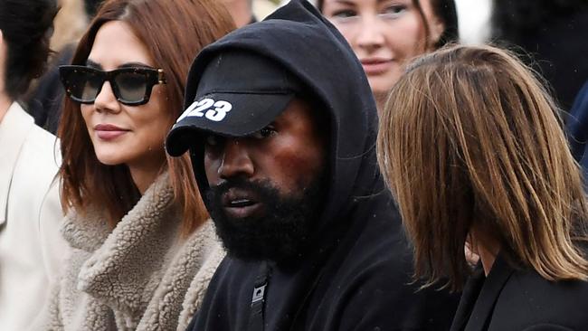 Rapper Kanye West has become a volcano of anti-Semitic rhetoric. Picture: AFP