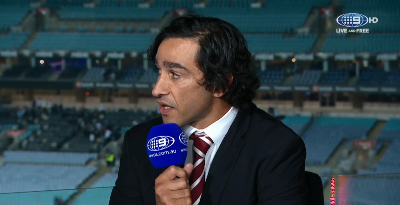 Johnathan Thurston was left dumbfounded by the way Queensland played when NSW was reduced to 12 men.