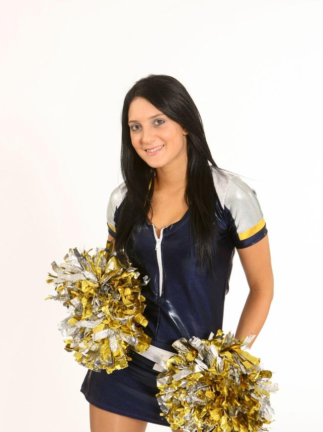 North Queensland Cowboys Spirit cheerleader Carla Bonato.