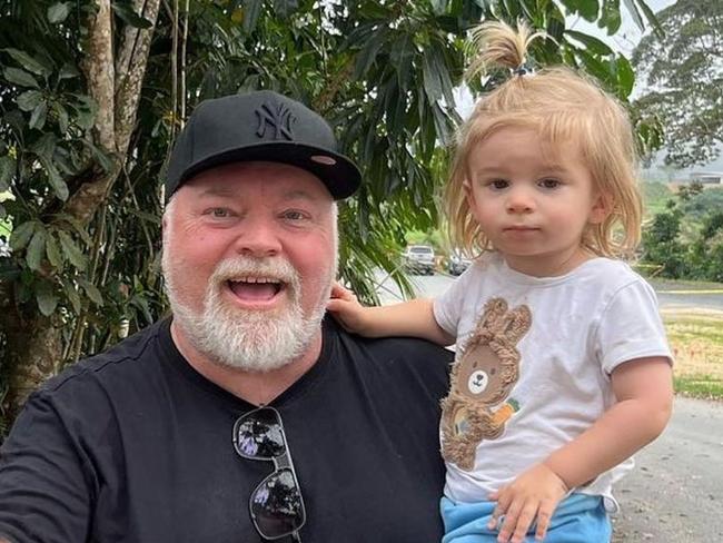 Kyle Sandilands whole world changed with the arrival of Otto. Picture: Instagram