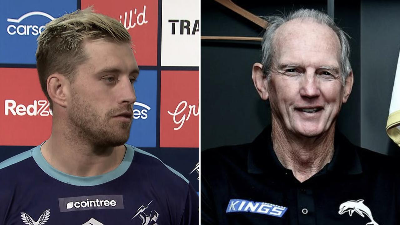 Cameron Munster and Wayne Bennett