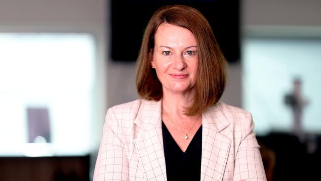 Australian Cyber Security Centre head Abigail Bradshaw says partnering with businesses and organisations is key to limiting cyber attacks. Picture: NCA NewsWire / Gary Ramage