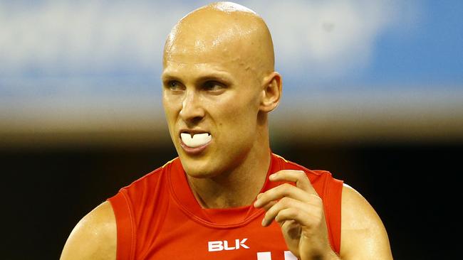 Gary Ablett would coach the young Suns players from the field. Picture: Jason O'Brien