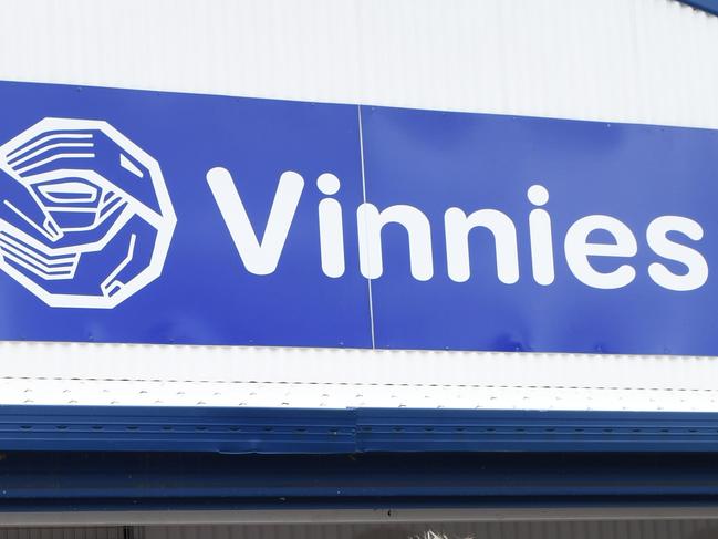 St Vinnies Palmo was trashed overnight. Thieves stole food vouchers, cash and electronics.  Yvonne Cowell, David Wade and Robyn Weber out side  the Vinnies store.   Pic Katrina Bridgeford.