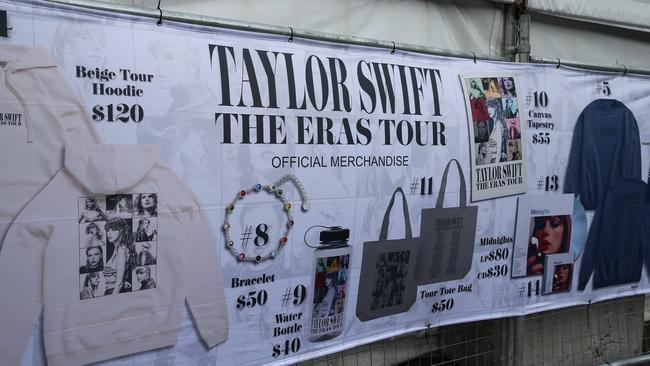 All merchandise, except for the hoodie in select sizes, have now sold out. Picture: NCA NewsWire / Gaye Gerard