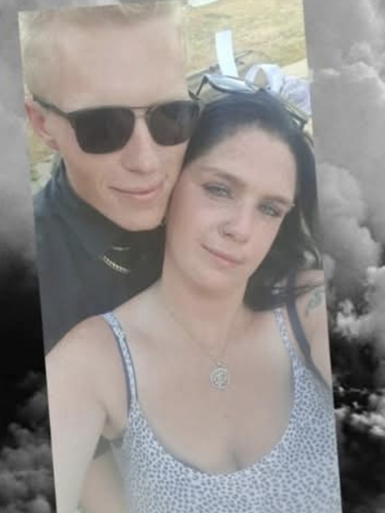 Starr Cahill and Brodie Tull are charged with criminal neglect. Picture: Facebook