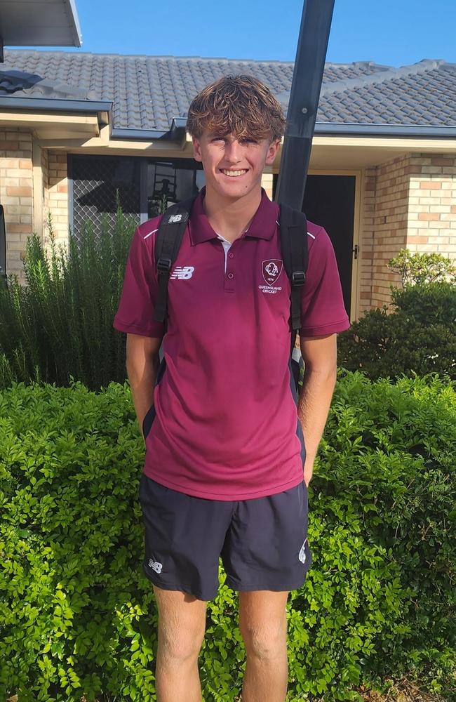 Theo Tsingos is 15 years playing first grade for Norths as a fast bowler .