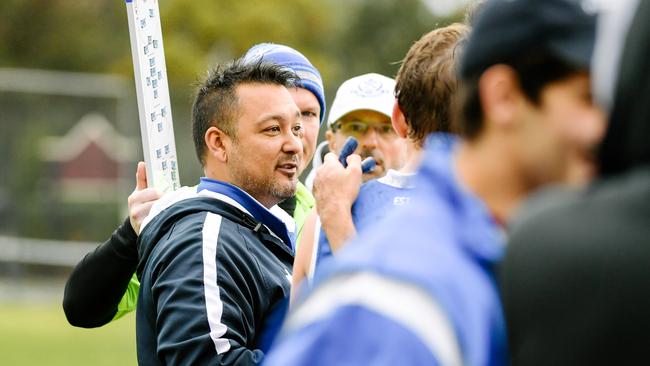 SPOC coach Geoff Riddle was happy with his side’s strong start to the season. Picture: AAP/Morgan Sette