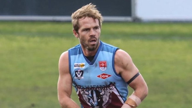 Josh Finch played a club-record 330th game for Modewarre against Barwon Heads. Picture: Modewarre Football Club.