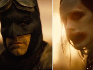 Ben Affleck as Batman and Jared Leto as Joker. Picture: BINGE/HBO Max