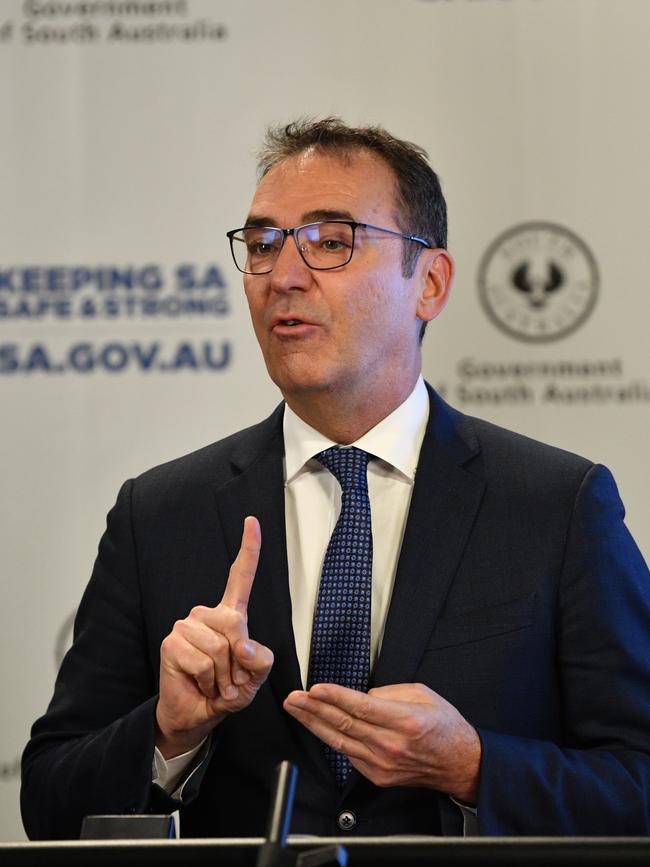 South Australian Premier Steven Marshall. Picture: AAP Image/David Mariuz