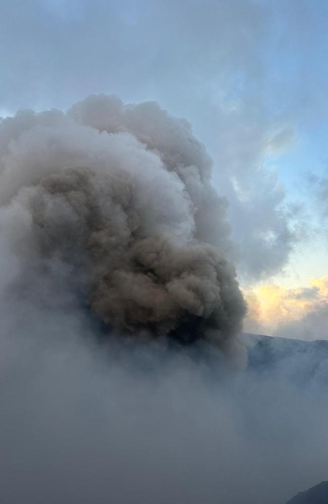 You could see the smoke billowing into the heavens followed by a loud roar that leaves you with goosebumps.