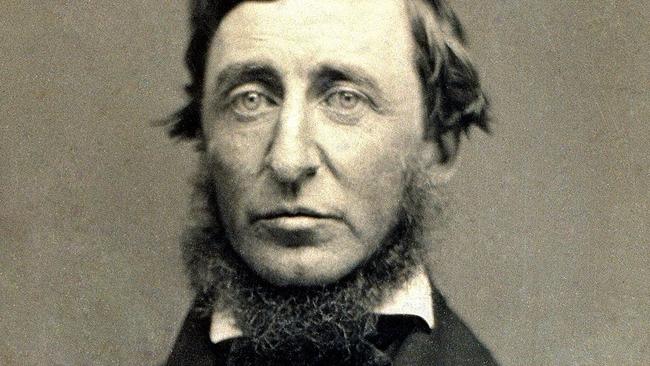 Henry David Thoreau, author of the classic work Walden. Picture: Benjamin D. Maxham