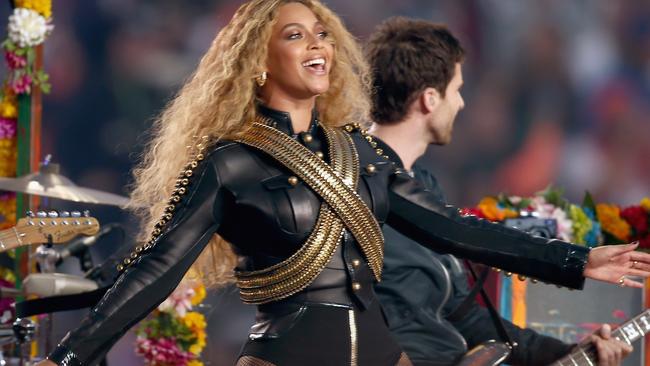 Beyonce wowed the crowd at halftime. Matt Cowan/Getty Images/AFP