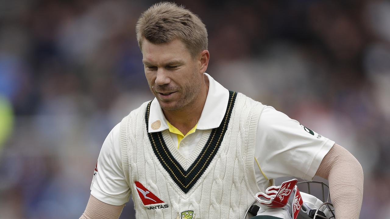 David Warner of Australia had a horror Ashes series.