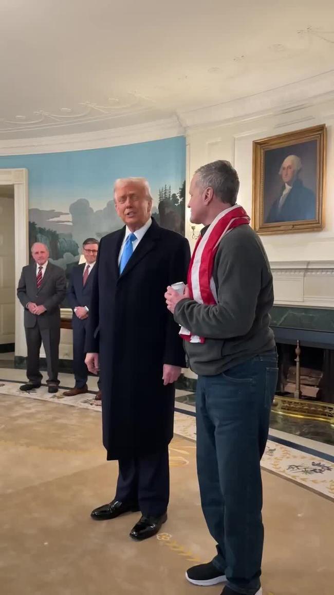 Trump welcomes US teacher Marc Fogel to the White House after Russian prison release