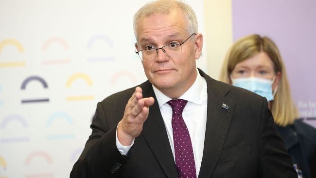 Prime Minister Scott Morrison has pledged to tighten Australia's border protection policy if re-elected. Picture: Jason Edwards