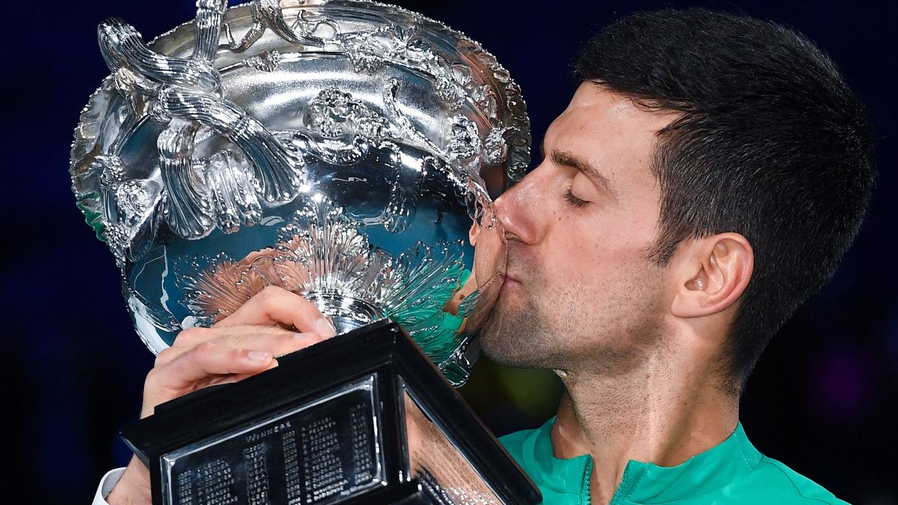 Novak Djokovic desperately wants another grand slam title. (Photo by William WEST / AFP)