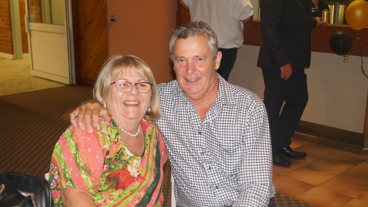 Lou Thornbury (Tireless Tara Futures Group Volunteer) and Richard Thornbury (Tara Futures Group Events Co-ordinator) at the Tara Futures Group New Years Eve Ball – December 31, 2017.