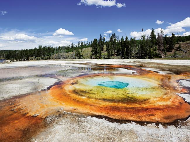 The supervolcano under Yellowstone National Park may erupt more quickly than expected. Picture: Supplied