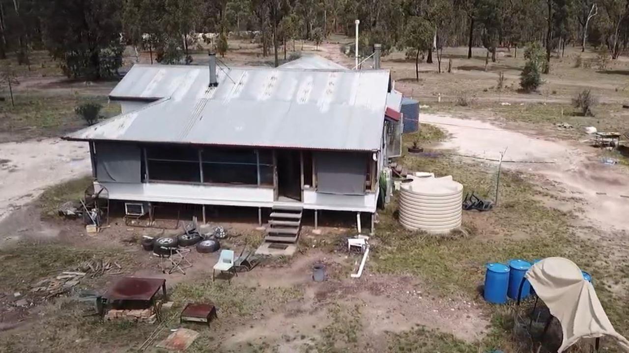 The back of the house remains frozen in time. Photo: Liam Kidston