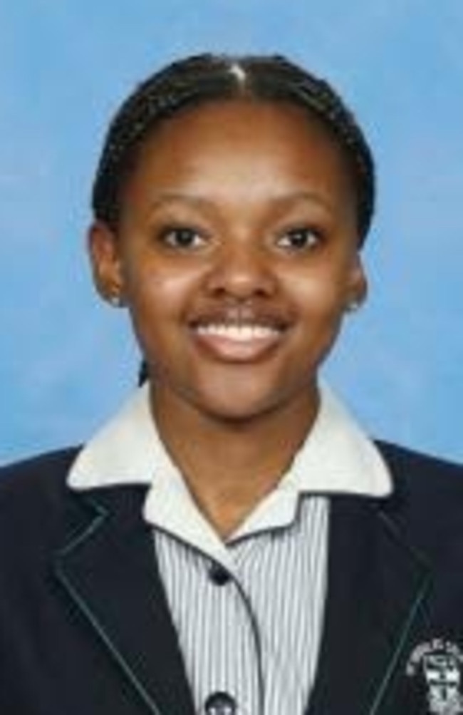 Kago Mosako is a 2025 St Ursula's College leader. Picture: Supplied