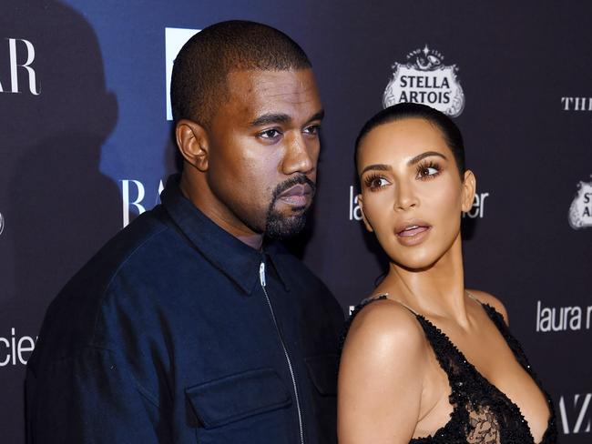 Tough times for Kanye West and Kim Kardashian. Picture: Dimitrios Kambouris/Getty Images for Harper's Bazaar