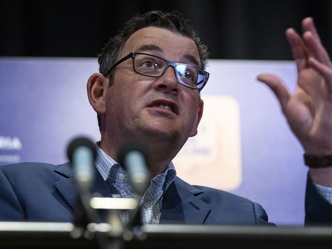 Victorian Premier Daniel flags more changes in mid-late November. Picture: NCA NewsWire / Daniel Pockett