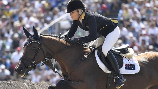 Australia's Edwina Tops-Alexander on her horse Lintea Tequila in Rio.