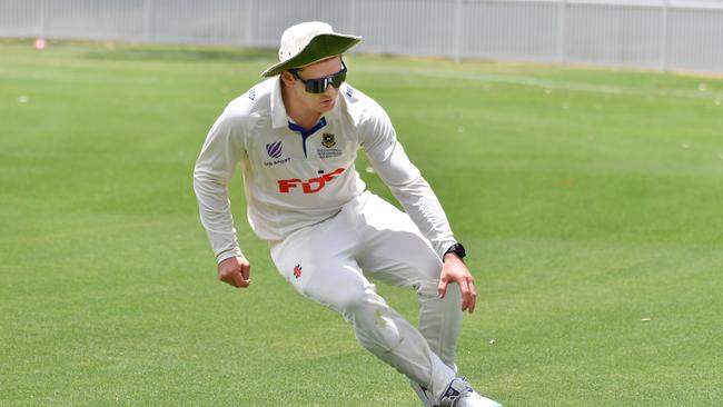 Premier club cricket between University of Queensland and Gold Coast. Saturday January 21, 2023. Picture, John Gass