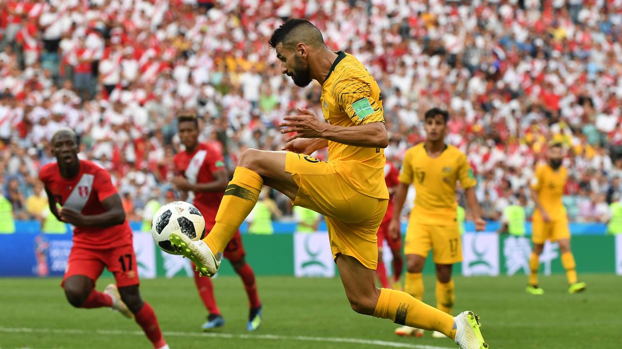 Aziz Behich has become the second Socceroos defender to join PSV Eindhoven this month.