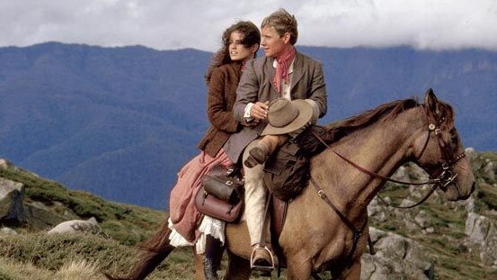 Sigrid Thornton And Tom Burlinson In The Man From Snowy River.