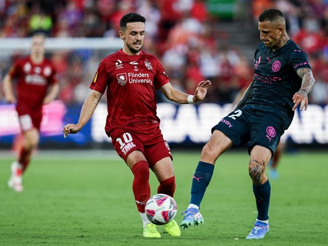 Zach Clough is key to Adelaide United’s success. Picture: Getty Images