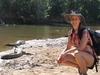 Parks for People winner: Aimee Middis encounters wild crocs at Windjana Gorge National Park in the Kimberley.