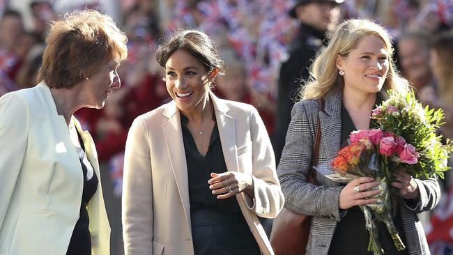 In 2019 Amy Pickerill (right) moved to work for the Waleses (then the Cambridges) after having worked for the Sussexes. Picture: Chris Jackson/Getty Images