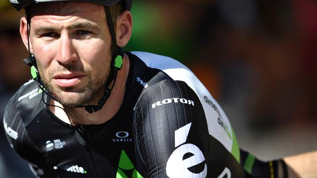Mark Cavendish was hurt in last week’s Milan-San Remo race.